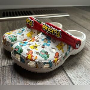 Pokemon Crocs Size 10c
